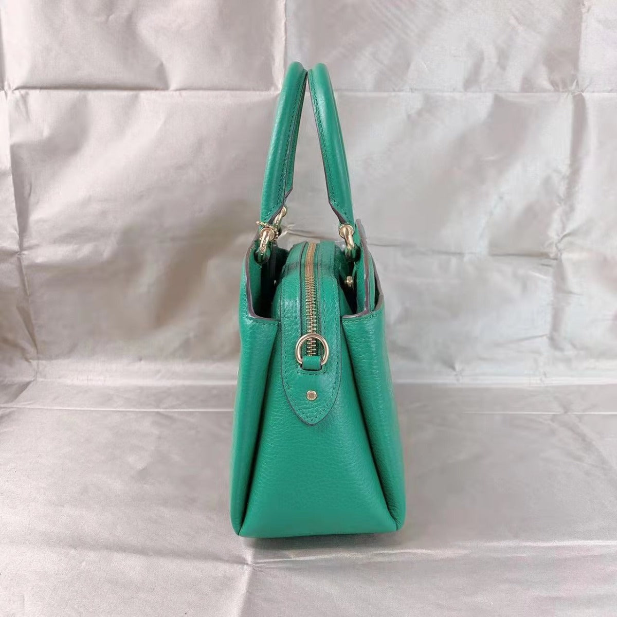 Coach C8364 Mini Lillie Carryall With Diary Embroidery In Gold/Green Multi Coach C8364 Mini Lillie Carryall With Diary Embroidery In Gold/Green Multi